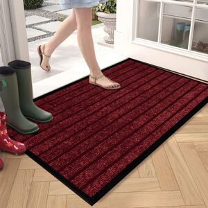 Imperial Rooms - Rubber Door Mat - Burgundy/Red - Door Mat Imperial Rooms - Rubber Door Mat - Burgundy/Red - Door Mat