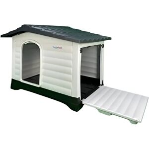 HugglePets Plastic Dog Kennel With Ramp - Dog Kennel HugglePets Plastic Dog Kennel With Ramp - Dog Kennel