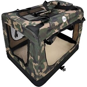 HugglePets Green Camo Small Foldable Pet Carrier HugglePets Green Camo Small Foldable Pet Carrier