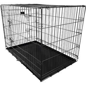 HugglePets Dog Cage Black X-Small dog cage HugglePets Dog Cage Black X-Small dog cage