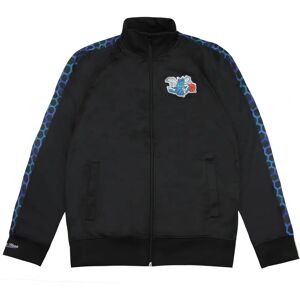 Mitchell & Ness Charlotte Hornets Taped Top Track Jacket - Size Medium Mitchell & Ness Charlotte Hornets Taped Top Track Jacket - Size Medium