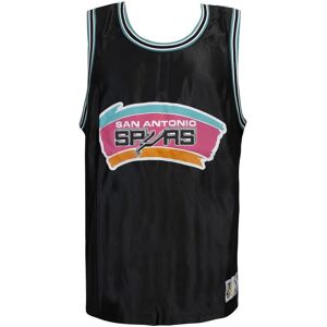 Mitchell & Ness San Antonio Spurs Sleeveless Black Men Vest - Vest Type Mitchell & Ness San Antonio Spurs Sleeveless Black Men Vest - Vest Type