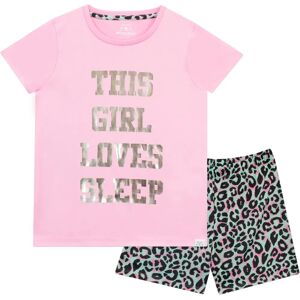 Harry Bear Girl Loves Sleep Pink Shorts Pyjamas - Pyjamas Harry Bear Girl Loves Sleep Pink Shorts Pyjamas - Pyjamas