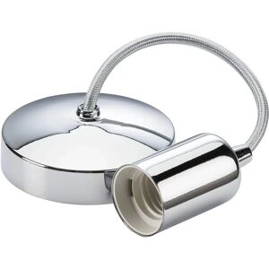 Knightsbridge 6 E27 Contemporary Pendant Set - Cromo lucido Knightsbridge 6 E27 Contemporary Pendant Set - Cromo lucido