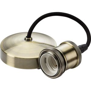 Knightsbridge E27 Vintage Pendant Set 6" - Pendant Light Knightsbridge E27 Vintage Pendant Set 6" - Pendant Light