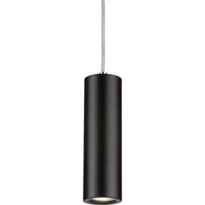 Knightsbridge DAB1FRB - Black Fixed Round Pendant - Pendant Light Knightsbridge DAB1FRB - Black Fixed Round Pendant - Pendant Light