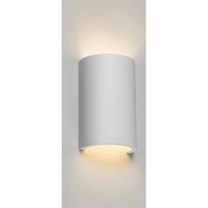 Knightsbridge G9 Curved Gypsum Wall Lamp - 230V 40W Knightsbridge G9 Curved Gypsum Wall Lamp - 230V 40W