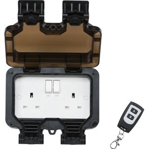 Knightsbridge Lighting - Remote 13A 2G Socket - IP66 - Outdoor Knightsbridge Lighting - Remote 13A 2G Socket - IP66 - Outdoor