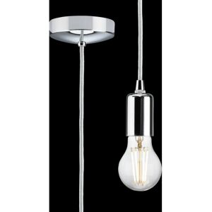 Knightsbridge - E27 1.8 m - Chrome polished - Pendant light Knightsbridge - E27 1.8 m - Chrome polished - Pendant light