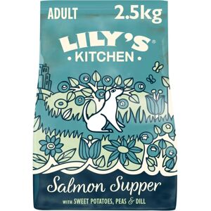 Lily's Kitchen Adult Salmon Supper Dry Dog Food - Organic 2.5kg Lily's Kitchen Adult Salmon Supper Dry Dog Food - Organic 2.5kg