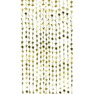 Ginger Ray Gold Star Backdrop Curtain - Wedding & Party Decoration Ginger Ray Gold Star Backdrop Curtain - Wedding & Party Decoration