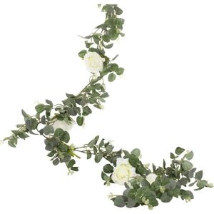 Ginger Ray Best Day Ghirlanda di Rose 1,8m Verde - Decorazione Ginger Ray Best Day Ghirlanda di Rose 1,8m Verde - Decorazione