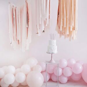 Ginger Ray Blush Pink Ceiling Streamer Decoration - Ceiling Streamer Decoration Ginger Ray Blush Pink Ceiling Streamer Decoration - Ceiling Streamer Decoration