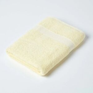 Homescapes Turkish Cotton Yellow Bath Towel - Bath Towel Homescapes Turkish Cotton Yellow Bath Towel - Bath Towel