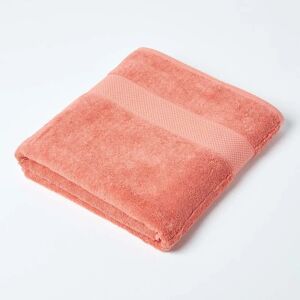 Homescapes Burnt Orange Turkish Cotton Bath Sheet - Bath Sheet Homescapes Burnt Orange Turkish Cotton Bath Sheet - Bath Sheet