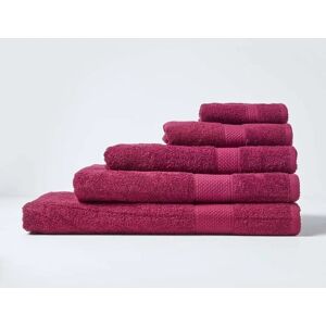 Homescapes Burgunder Badtuch 100% Türkische Baumwolle Homescapes Burgunder Badtuch 100% Türkische Baumwolle