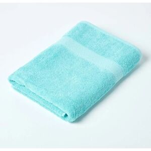 Homescapes Aqua Blue Bath Towel - Bath Towel Homescapes Aqua Blue Bath Towel - Bath Towel