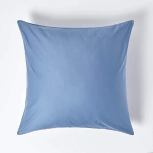 Homescapes Egyptian Cotton Pillowcase - 60x60cm, Airforce Blue, 1000 TC Homescapes Egyptian Cotton Pillowcase - 60x60cm, Airforce Blue, 1000 TC
