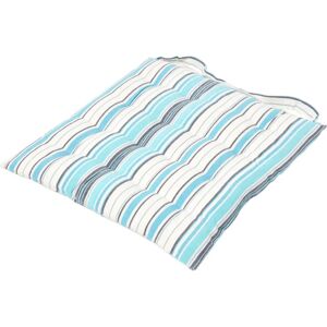 Homescapes Blue Stripe Seat Pad - Support & Comfort Homescapes Blue Stripe Seat Pad - Support & Comfort