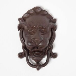 Homescapes Brown Cast Iron Lion Head Door Knocker - Door Knocker Homescapes Brown Cast Iron Lion Head Door Knocker - Door Knocker