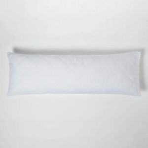 Homescapes White Quilted Body Pillow Protector - 50 x 140 cm - Body Pillow Protector Homescapes White Quilted Body Pillow Protector - 50 x 140 cm - Body Pillow Protector