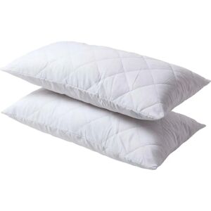 Homescapes King Size Quilted Pillow Protector - Pillow Protector Homescapes King Size Quilted Pillow Protector - Pillow Protector