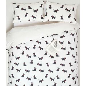 Homescapes Scottie Dog Super King Duvet Cover Set Homescapes Scottie Dog Super King Duvet Cover Set