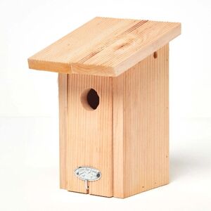 Homescapes Winter Wren Bird House - Bird Box - Real Wood Homescapes Winter Wren Bird House - Bird Box - Real Wood