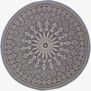 Homescapes Black Outdoor Rug - 170 cm - Mandala Pattern Homescapes Black Outdoor Rug - 170 cm - Mandala Pattern
