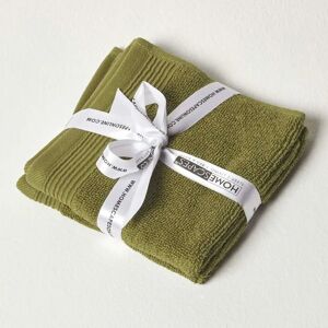 Homescapes Egyptian Cotton Face Cloths Set - 700 GSM Homescapes Egyptian Cotton Face Cloths Set - 700 GSM