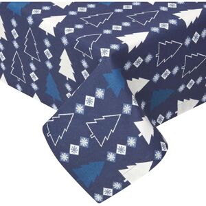 Homescapes Winterland Cotton Christmas Tablecloth - Tablecloth Homescapes Winterland Cotton Christmas Tablecloth - Tablecloth
