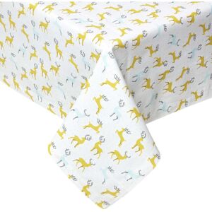 Homescapes Majestic Stag Cotton Christmas Tablecloth - Christmas Tablecloth Homescapes Majestic Stag Cotton Christmas Tablecloth - Christmas Tablecloth