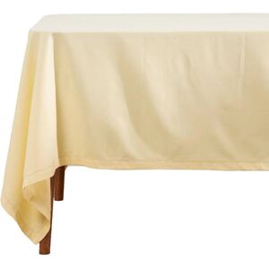 Homescapes Cream Cotton Tablecloth - 70x120 Inches Homescapes Cream Cotton Tablecloth - 70x120 Inches