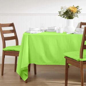 Homescapes Lime Green Cotton Tablecloth - Tablecloth Homescapes Lime Green Cotton Tablecloth - Tablecloth