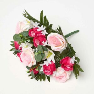 Homescapes Rose & Lily Bouquet Pink - Bouquet Homescapes Rose & Lily Bouquet Pink - Bouquet