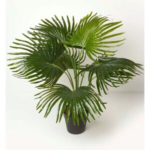 Homescapes Artificial Fan Palm Tree in Pot - Artificial Palm Tree Homescapes Artificial Fan Palm Tree in Pot - Artificial Palm Tree