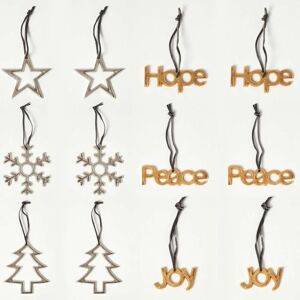 Homescapes Gold Silver Christmas Tree Decorations Set of 12 - Christmas Tree Decorations Homescapes Gold Silver Christmas Tree Decorations Set of 12 - Christmas Tree Decorations