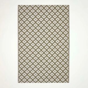 Tapis d'extérieur Géométrique Vert Olive Homescapes - 180x270cm - Publicité Tapis d'extérieur Géométrique Vert Olive Homescapes - 180x270cm - Publicité