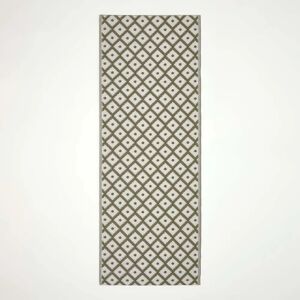 Homescapes May Geometric Olive Green Outdoor Rug - Rug Homescapes May Geometric Olive Green Outdoor Rug - Rug