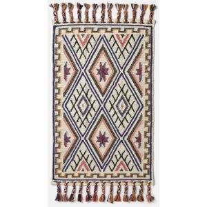 Homescapes Multi Colour Geometric Kilim Rug - Kilim Rug Homescapes Multi Colour Geometric Kilim Rug - Kilim Rug