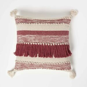Homescapes Zadar Handwoven Red Kilim Cushion - Cushion Homescapes Zadar Handwoven Red Kilim Cushion - Cushion