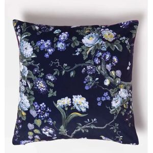 Homescapes Midnight Garden Purple Velvet Cushion - Cushion Homescapes Midnight Garden Purple Velvet Cushion - Cushion