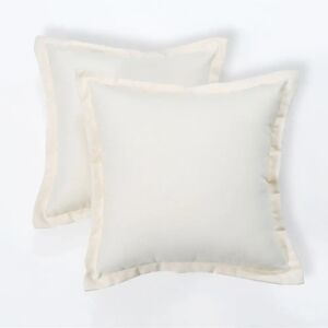 HOMESCAPES Natural Plain Outdoor Cushion - Outdoor Cushion HOMESCAPES Natural Plain Outdoor Cushion - Outdoor Cushion
