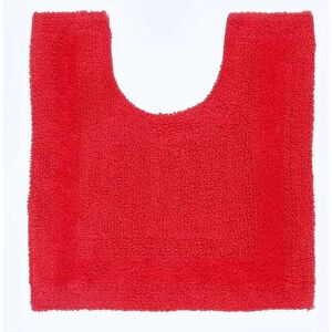 Homescapes Red Pedestal Mat - Bath Mat Homescapes Red Pedestal Mat - Bath Mat