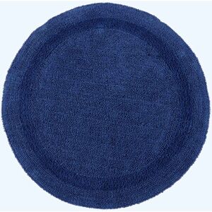 Homescapes Tapis de Bain Bleu Marine Rond - Coton Réversible - Tapis de Luxe - Publicité Homescapes Tapis de Bain Bleu Marine Rond - Coton Réversible - Tapis de Luxe - Publicité