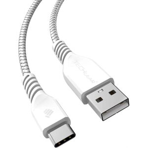 TECHGEAR - STRONG - 2m trançado - USB-C - Cabo TECHGEAR - STRONG - 2m trançado - USB-C - Cabo