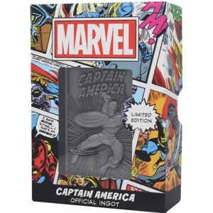 Fanattik K-007 Captain America Ingot Limité Argent - Marvel - Publicité Fanattik K-007 Captain America Ingot Limité Argent - Marvel - Publicité