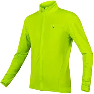 Endura Xtract Roubaix Long Sleeve Cycling Jersey - Hi-Viz Yellow Endura Xtract Roubaix Long Sleeve Cycling Jersey - Hi-Viz Yellow