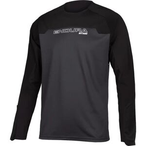 Endura MT500 Burner Long Sleeve Cycling Jersey - Black / XLarge Endura MT500 Burner Long Sleeve Cycling Jersey - Black / XLarge