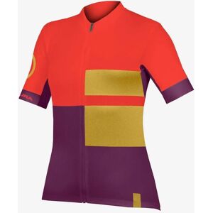 Endura Womens FS260 Print Jersey - Purple - S - Jersey Endura Womens FS260 Print Jersey - Purple - S - Jersey